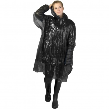 Logotrade advertising product picture of: Ziva disposable rain poncho with storage pouch
